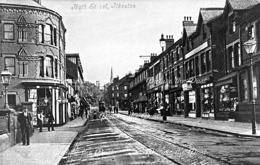 Bath Street, Ilkeston, c 1903