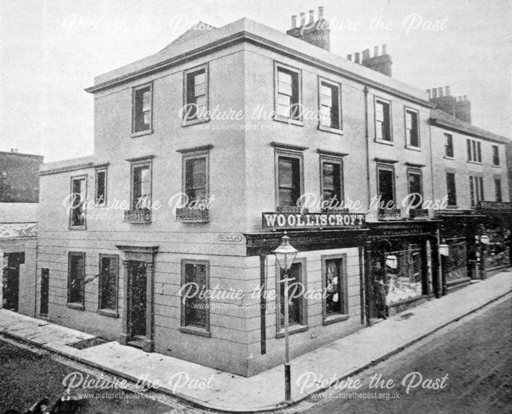 Woolliscroft Drapers Shop, Bath Street, Ilkeston, c 1896