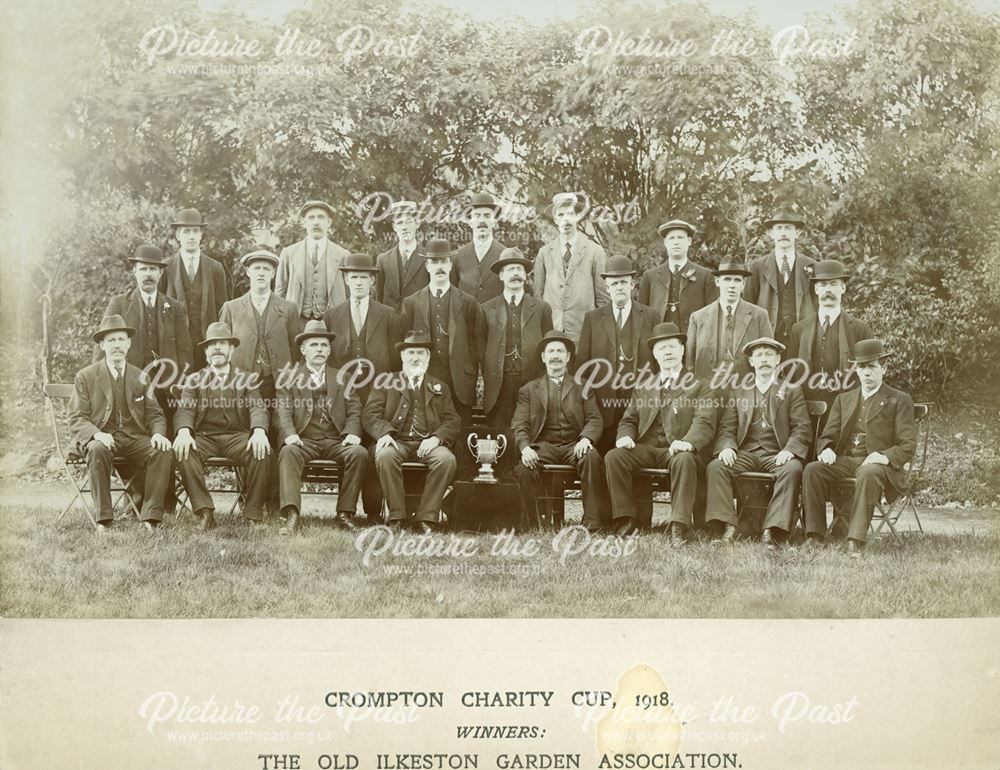 Garden Association Cup Winners, Ilkeston, 1918