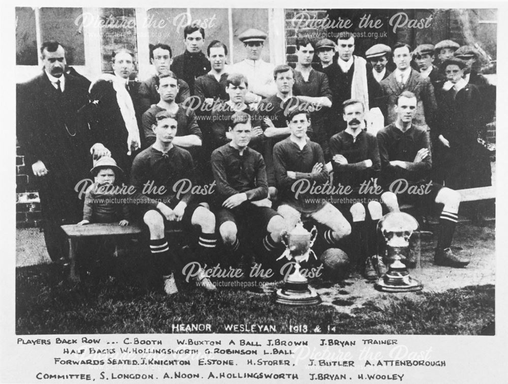 Heanor Wesleyan Football Club, Heanor, 1913-14