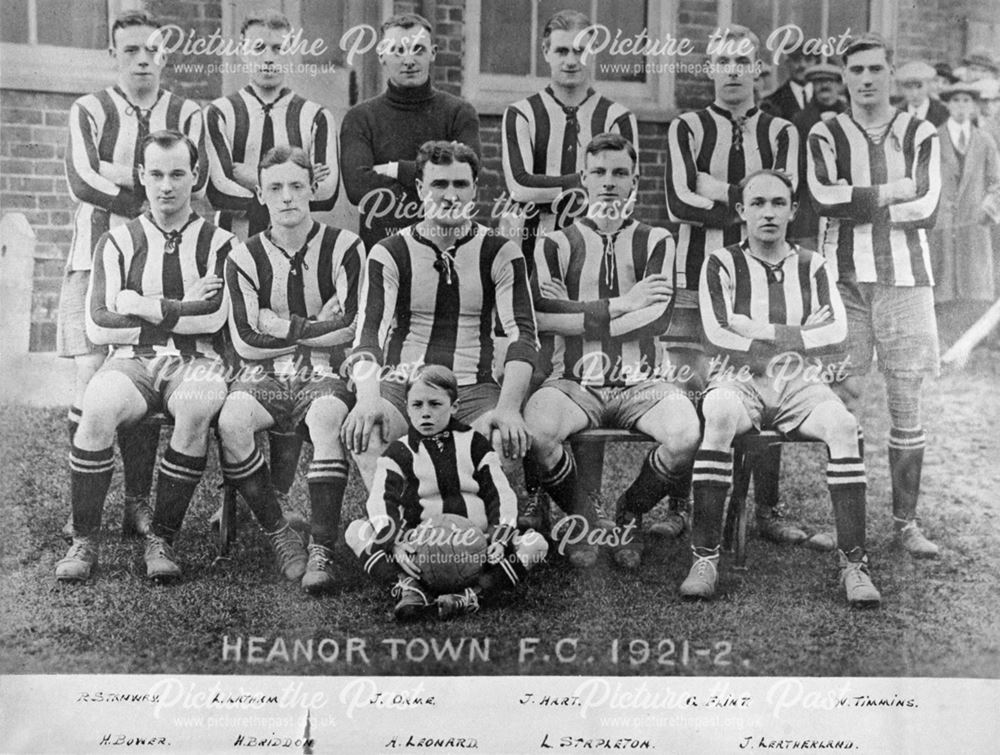 Heanor Town Football Club, Heanor Town Ground, Heanor, 1921-22