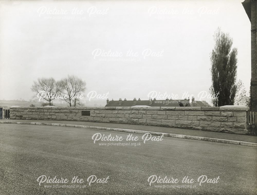 South Parapet, Erewash Canal Bridge, Station Road, Ilkeston, 1939