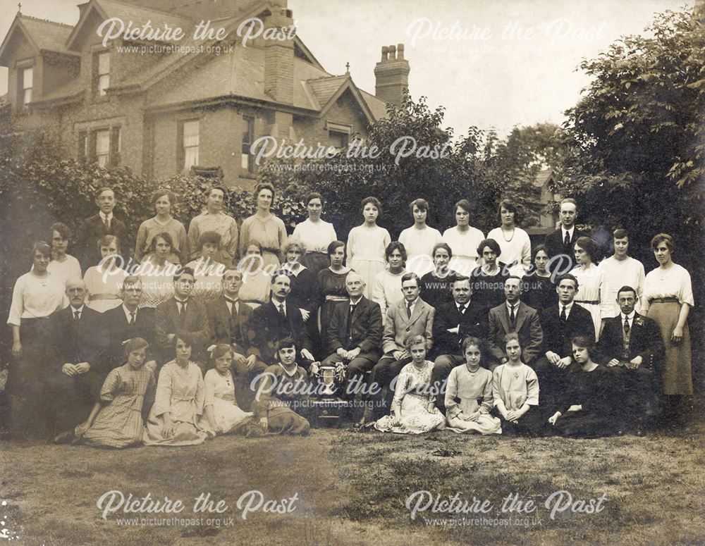 Winners of the 'Smith Challenge Cup', The Manse, St. Mary's Street, Ilkeston, 1921