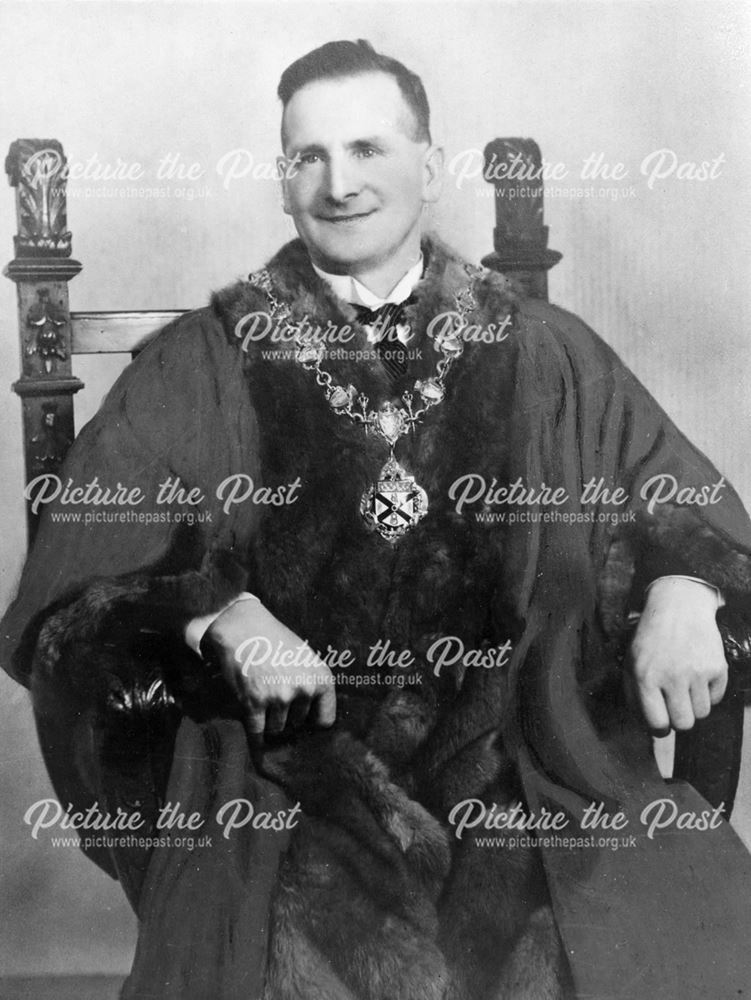 Ernest Adams, Ilkeston Councillor and Mayor (1937-38), 1938