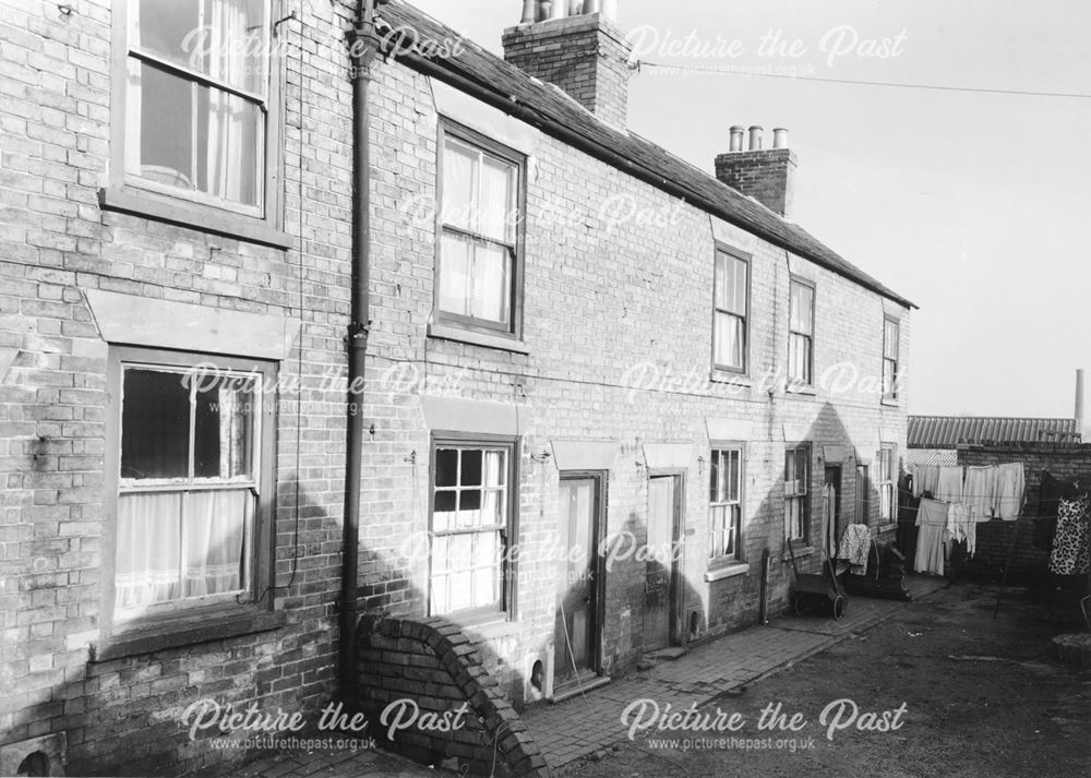 Clinton Terrace view from west, Cotmanhay, 1961