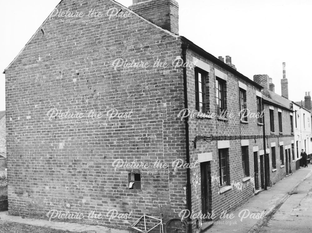 Nos 1 - 5 Commercial Terrace and Commercial Inn, Cotmanhay, 1965