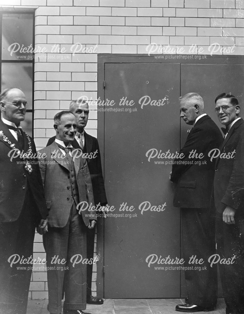 Opening Ceremony of Co-Operative Bakery, Derby Road,  Ilkeston, 1934