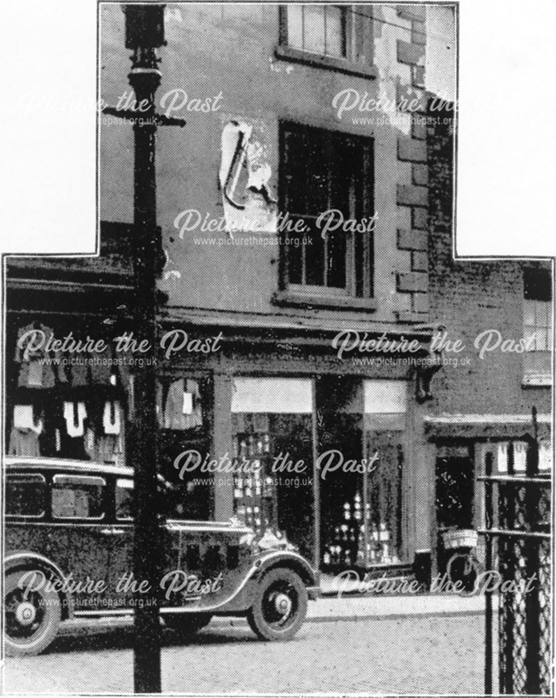 The First Co-Op Shop, Bath Street, Ilkeston c 1937