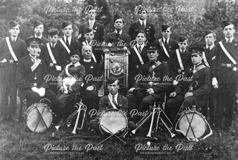 Boys Brigade, Ilkeston, c 1914