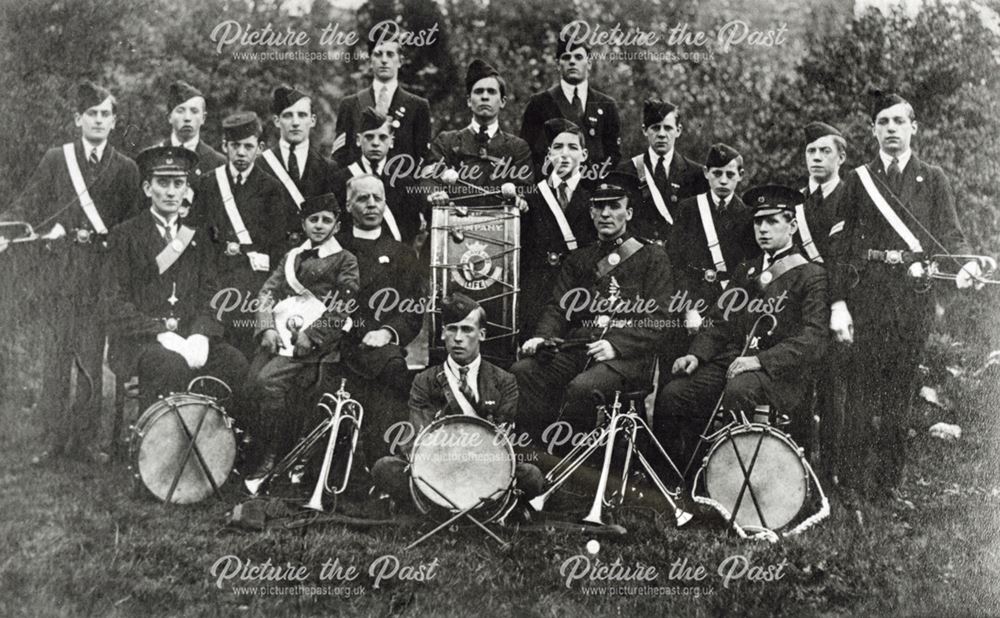 Boys Brigade, Ilkeston, c 1914