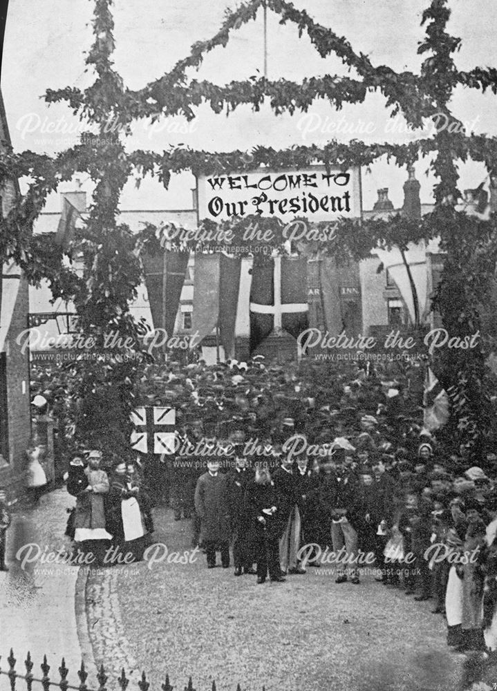 The Opening of the Church Insitute, Ilkeston, 1884