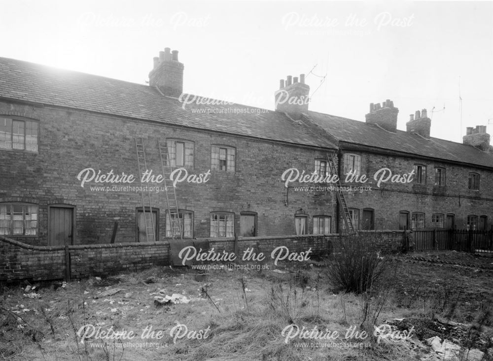 Clinton Terrace, Cotmanhay Road, Cotmanhay, Ilkeston, 1961