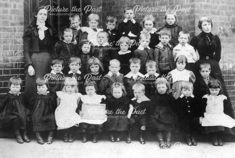 Cotmanhay Road Infants School, Ilkeston, c 1897-98