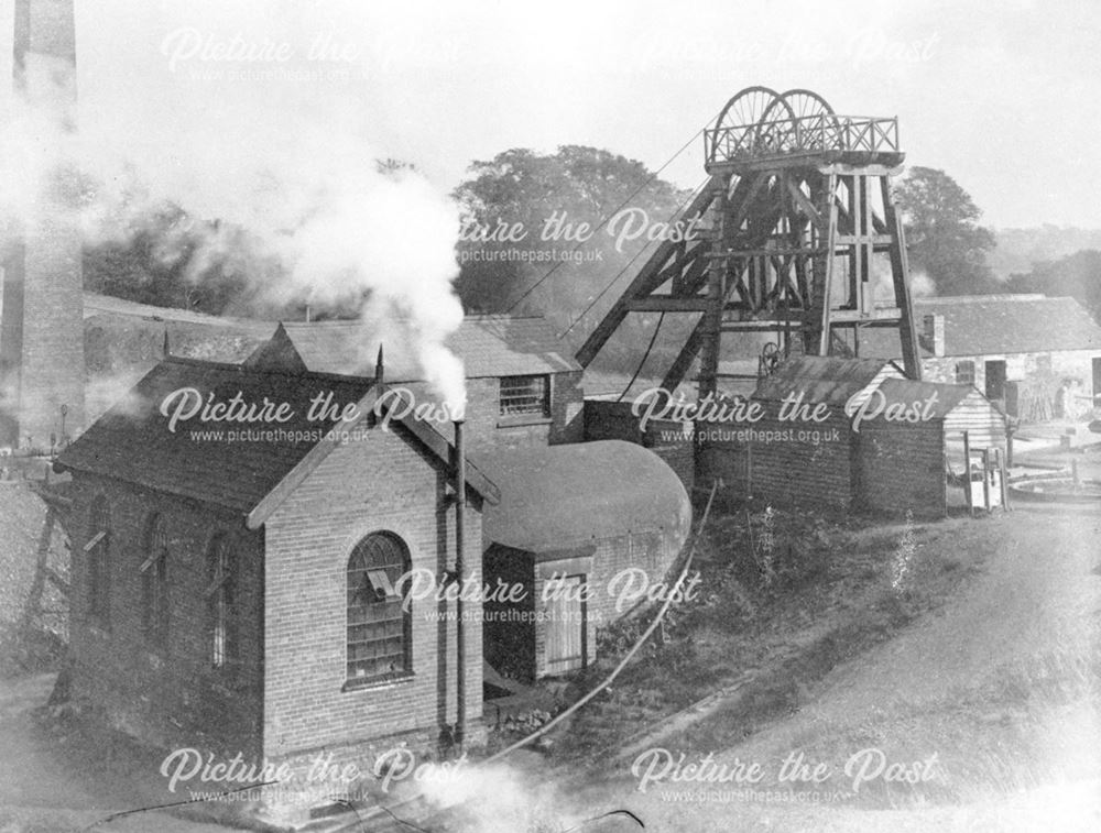 The New Winnings Pit, Denby Colliery, 1898