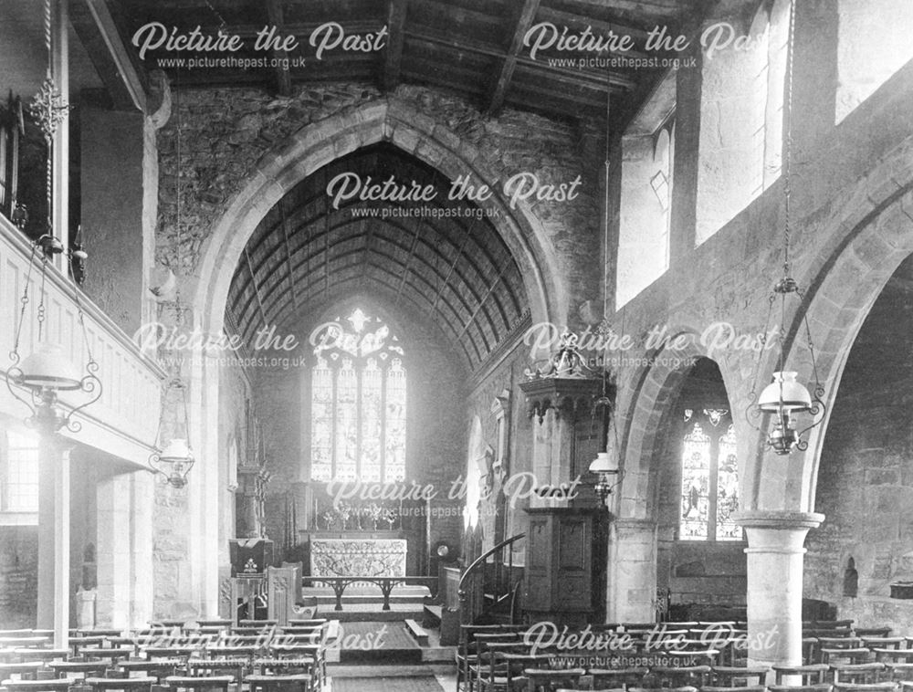 Church Interior, Denby, 1900