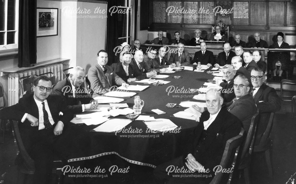 Borough Council Meeting, Ilkeston, 1961