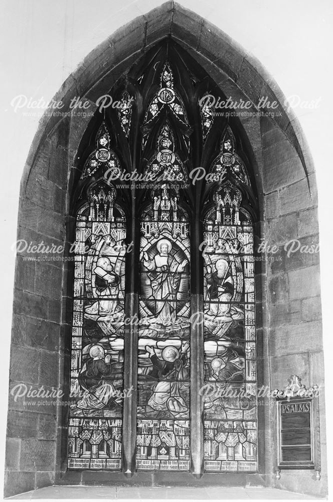 Simpson Memorial Window in St Mary's Church, Ilkeston, 1968