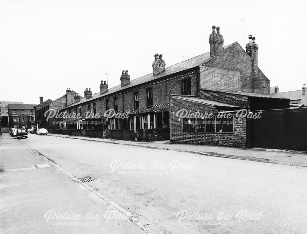 Houses in Middleton Street, Ilkeston, 1969