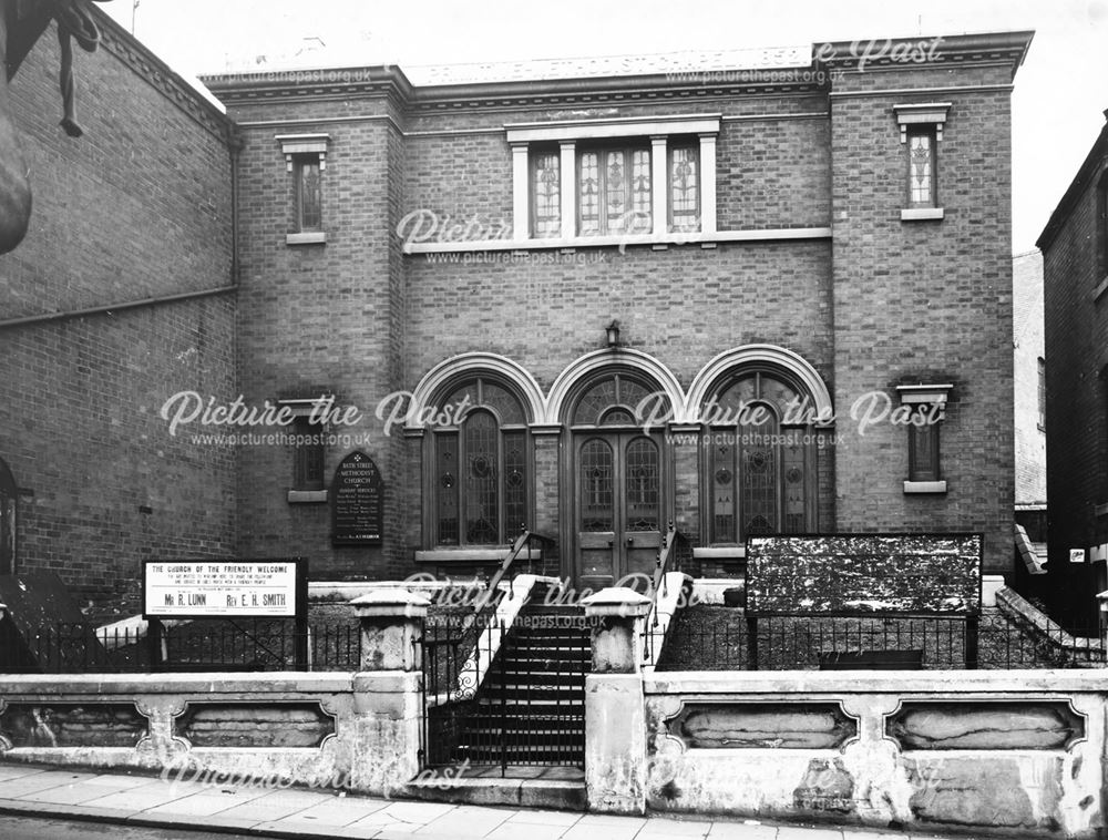 Bath Street Methodist Church, Ilkeston, 1963