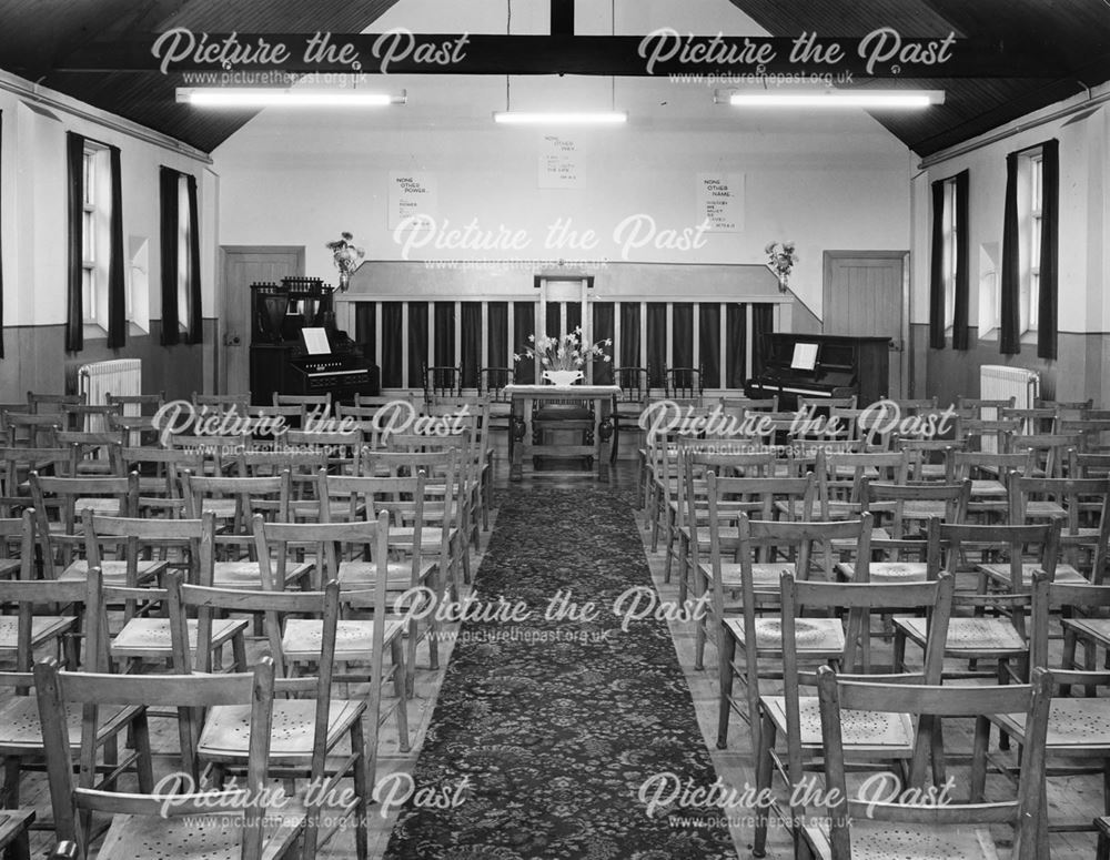 Assembly of God, Critchley Street Bethshan Tabernacle, Ilkeston, 1963