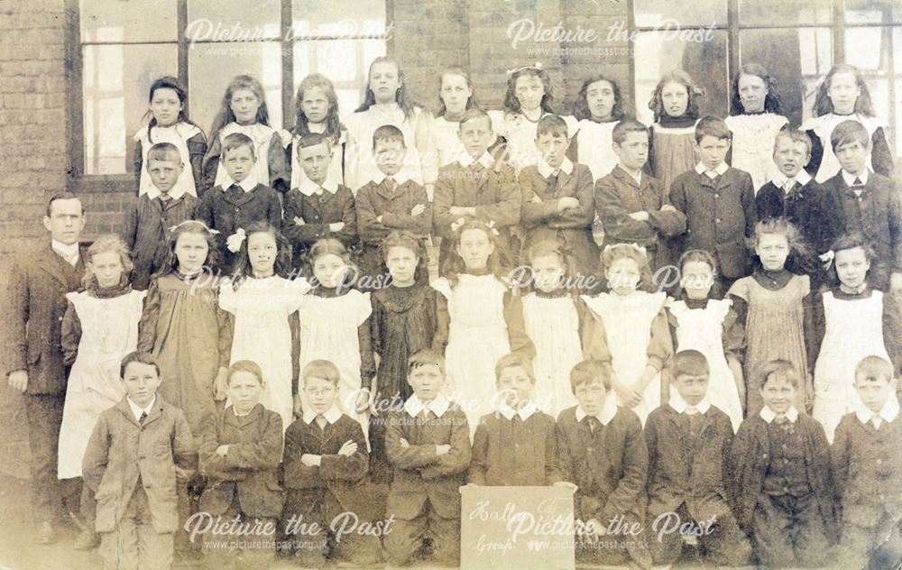 Class Photo, Hallam Fields School, c 1910
