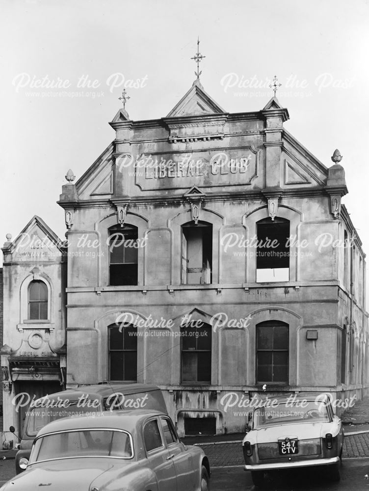 Liberal Club (Lower Market), Ilkeston, 1960