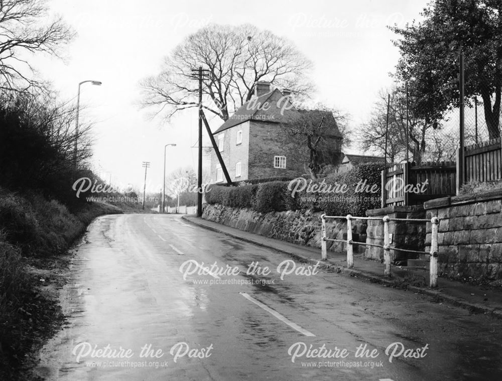 Ladywood Road, Kirk Hallam, 1960