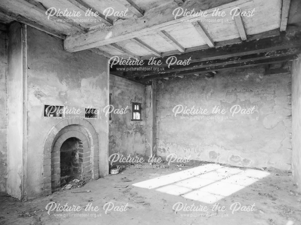 Cottage Interior, Engine Close Gardens, Ilkeston, 1962