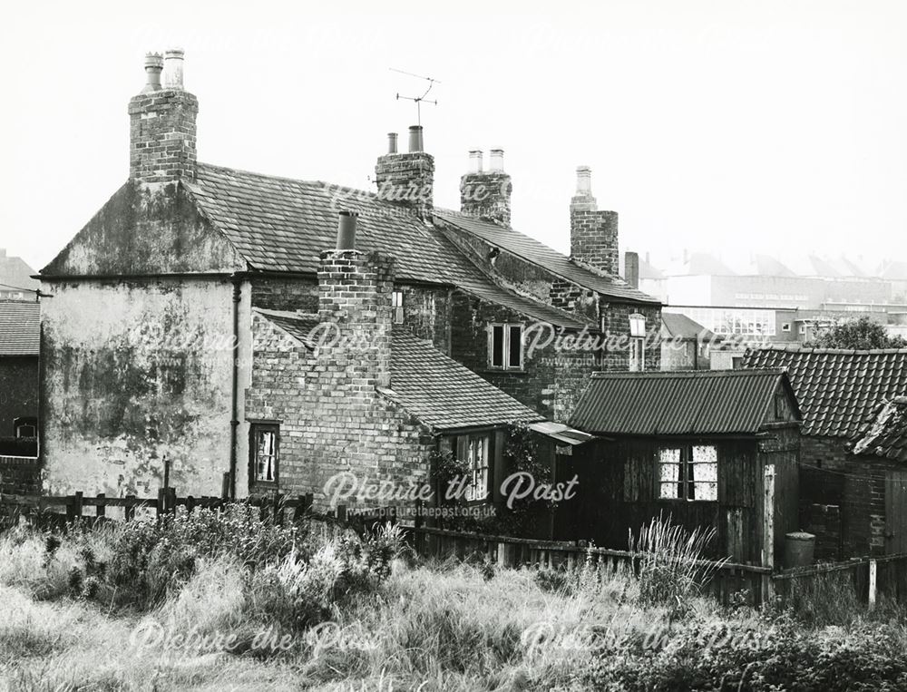 Dukes Place, off Church Street, Ilkeston, 1962