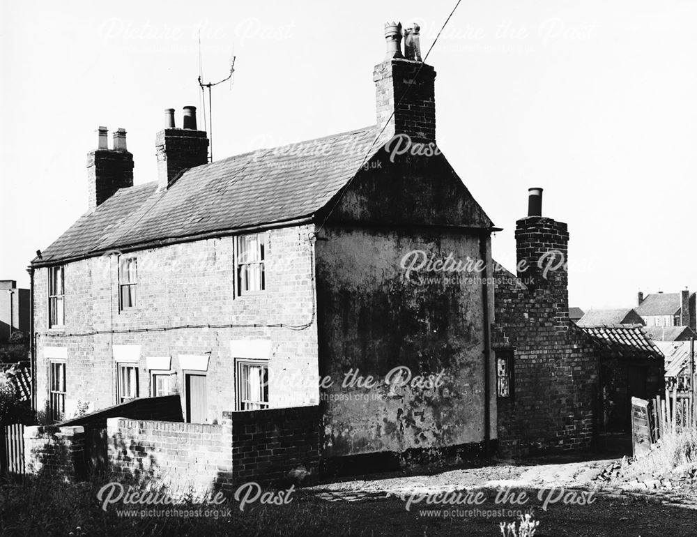 Dukes Place, off Church Street, Ilkeston, 1962