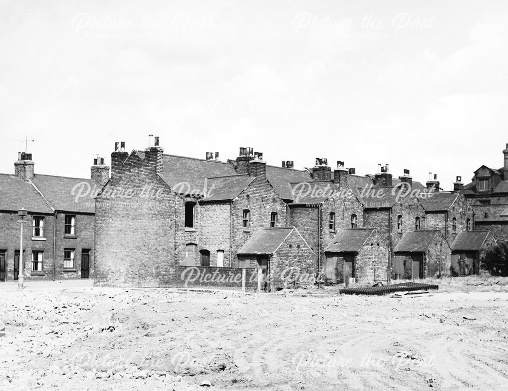 Crompton Street East Side, Ilkeston, 1962