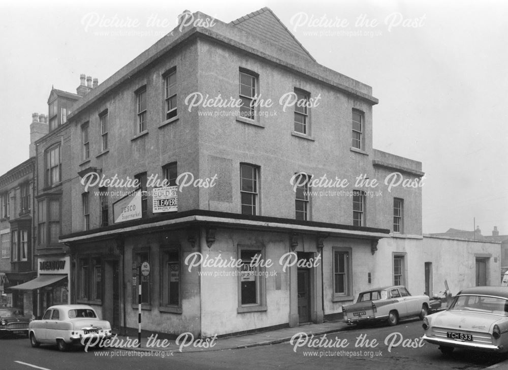 Brunswick Hotel, Bath Street, Ilkeston, 1960