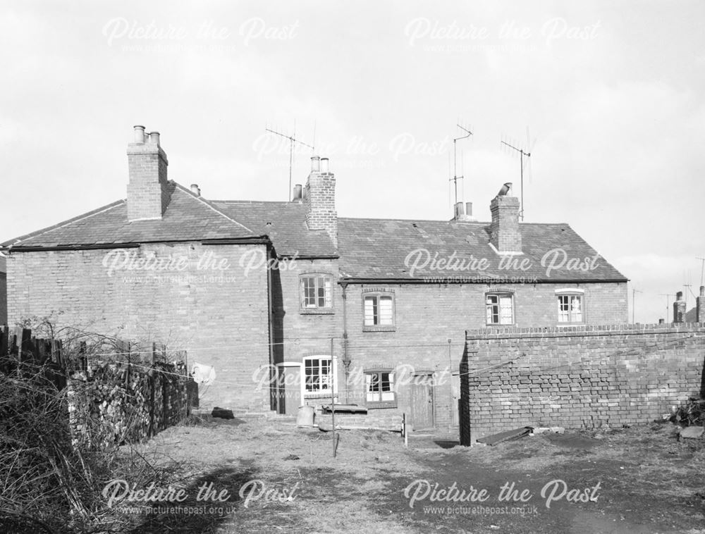 Northgate Street Rear, Ilkeston, 1961