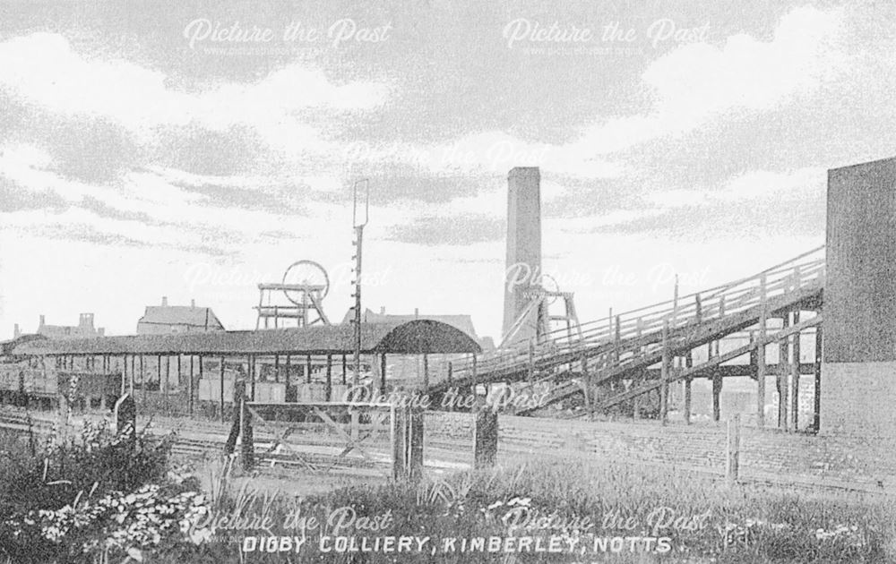 Digby Colliery, Gilthill, Kimberley, c 1910