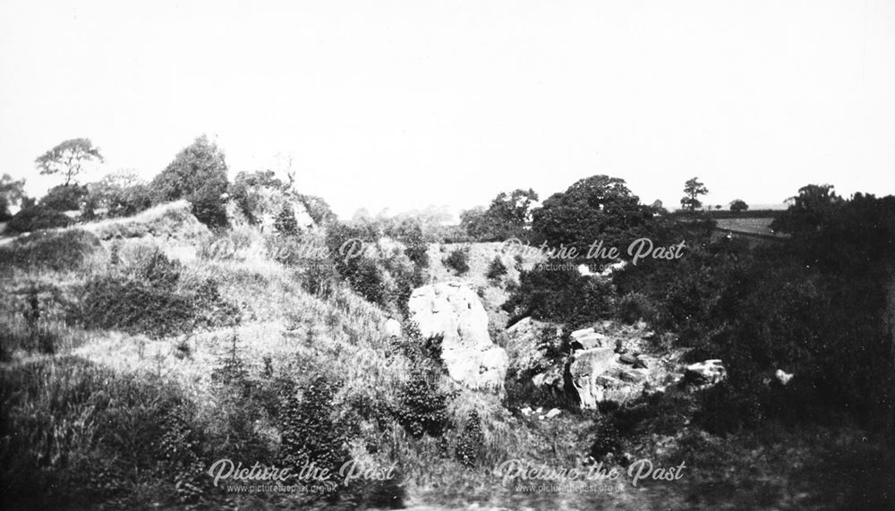 Dale Sand Quarry, Dale Abbey, c 1930