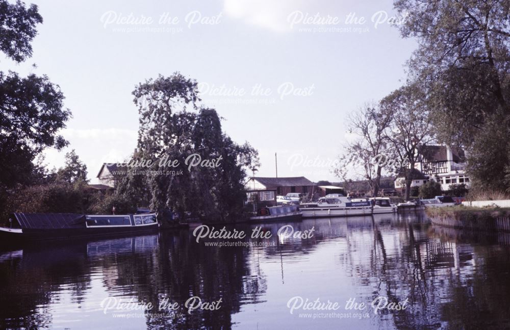 River Soar at the White House, Kegworth, 1989