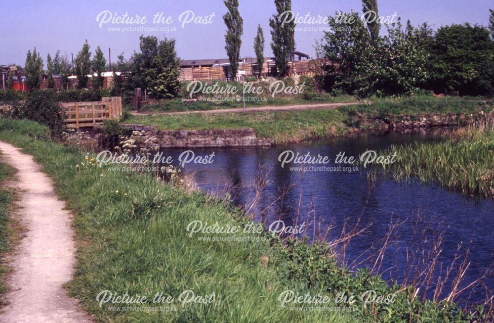 Nottingham Canal near Cossall Marsh, Cossall, 1992