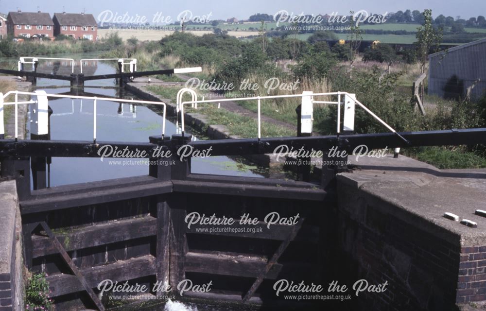 Green's Lock on the Erewash Canal, Larklands, Ilkeston, 1979