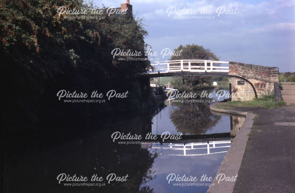 Footbridge over the Erewash Canal, Mill Lane, Sandiacre, 1979