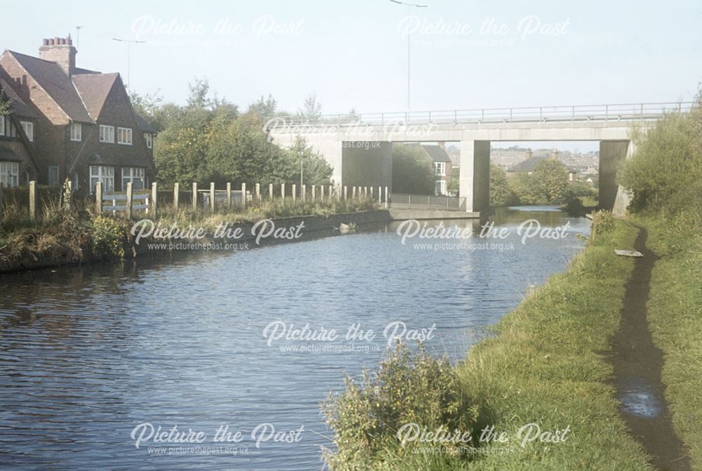 Erewash Canal south of the A52, Sandiacre, 1979