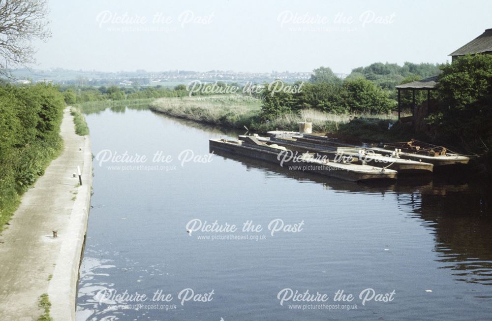 Erewash Canal, Shipley Gate, Shipley, 1987