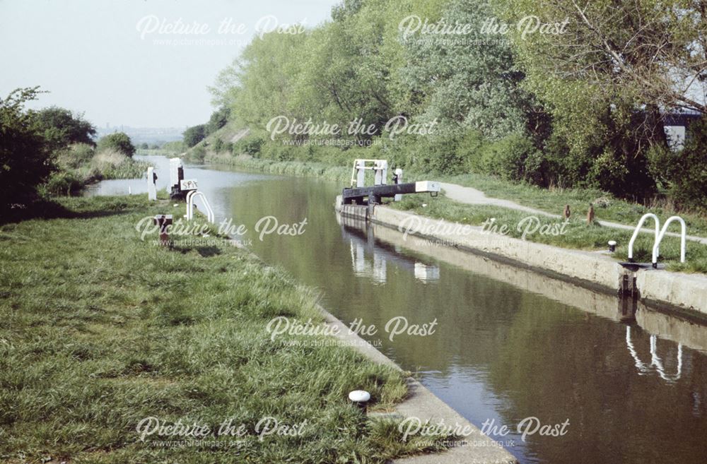 Stenson's Lock on the Erewash Canal, Bennerley, Ilkeston, 1987