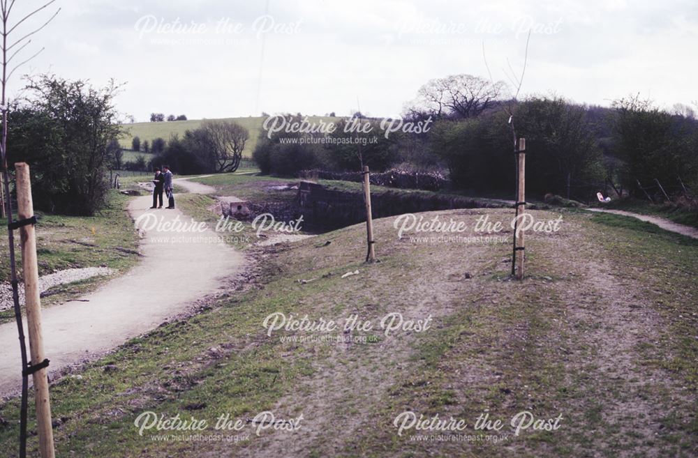 Nottingham Canal near Field House,Trowell, 1990