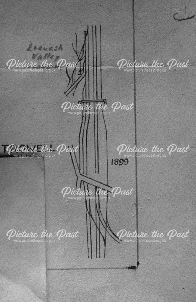 Sketch plan of Trowell Junction area in 1899