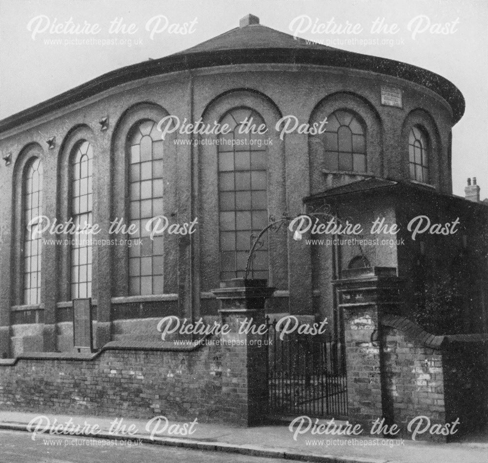 Baptist Chapel, Queen Street, Ilkeston, 1958