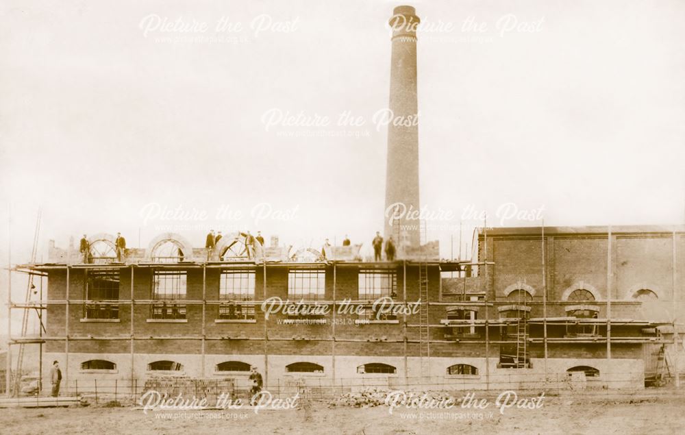 Extension to Electric Power Station, Manor, Ilkeston, c 1910
