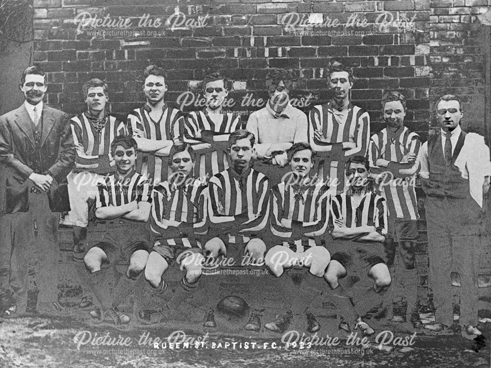 Queen Street Baptist Church Football Club, Ilkeston, 1923