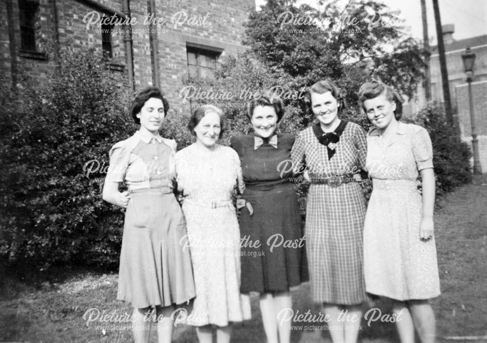 Food Office Workers, Congregational Church, St Andrews Drive, Ilkeston, c 1952 ?