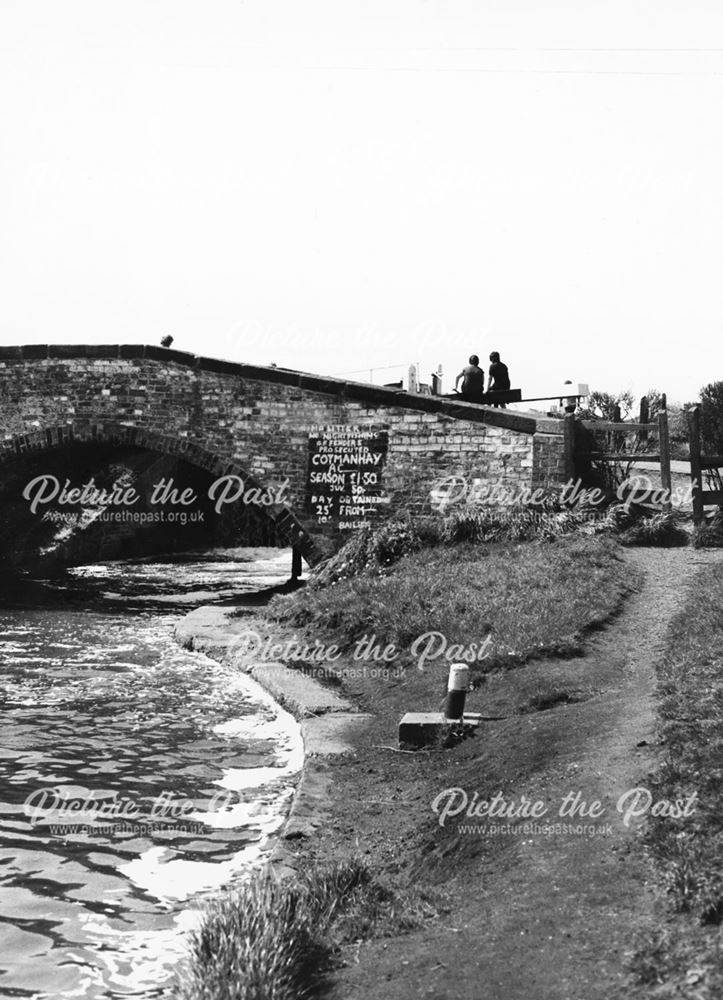 Shipley Gate Bridge, Erewash Canal, Ilkeston, 1980