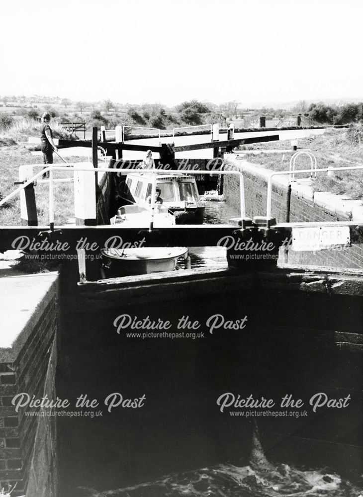 Shipley Gate Lock, Erewash Canal, Ilkeston, 1980